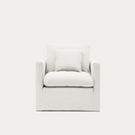 NORA  armchair with a removable cover