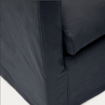 NORA  armchair with a removable cover