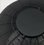 SARANELLA Large portable table lamp made of artificial rattan in brown