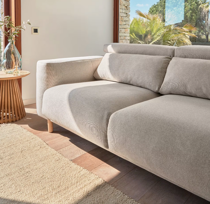 SINGA Trosjed u bijeloj boji, 215 cm