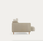 SINGA Trosjed u bijeloj boji, 215 cm