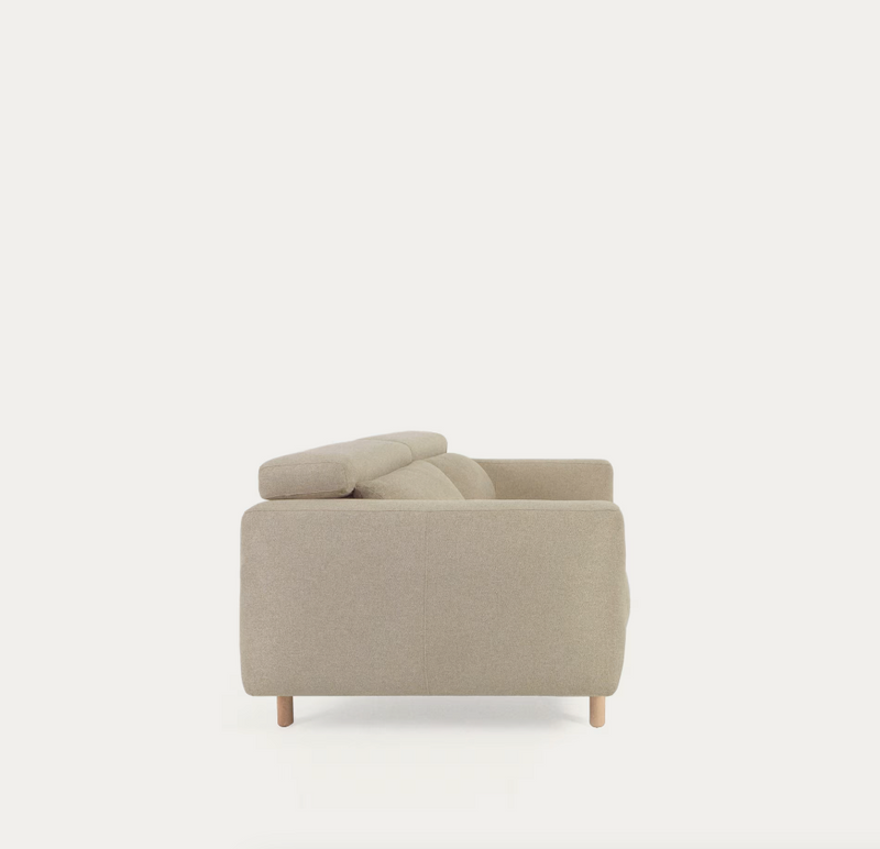 SINGA Trosjed u bijeloj boji, 215 cm