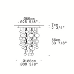 ETHER S 150 Viseća svjetiljka