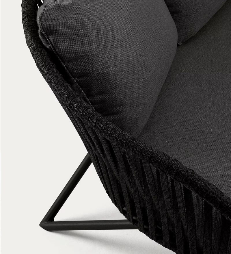 BRANZIE Trosjed Branzie trosjed u smeđoj konopi, 180 cm