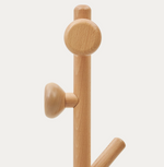 NADUE Stalak za kapute od punog bukovog drva, 170 cm