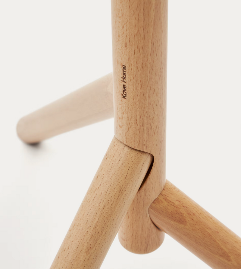 NADUE Stalak za kapute od punog bukovog drva, 170 cm