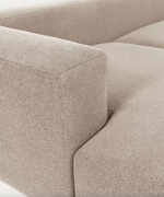 BLOK trosjed s ležaljkom na lijevoj strani u bež boji, 300 cm