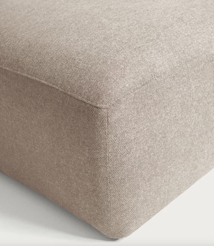 BLOK trosjed s ležaljkom na lijevoj strani u bež boji, 300 cm