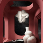 Serpentine Light Viseća svjetiljka stvorena složenim zaokretima