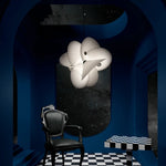 Serpentine Light Viseća svjetiljka stvorena složenim zaokretima