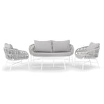 NETA Outdoor set of one sofa, two armchairs and coffee table