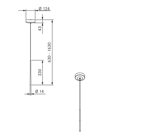 STARS pedantno svjetlo nadgradno