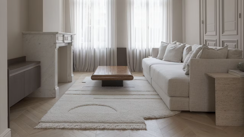 ABSTRACT Organic 03 shape rug