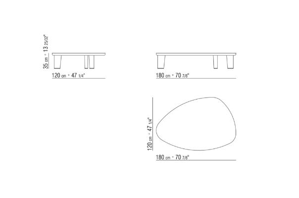 ARNOLD Stolić za kavu i pomoćni stolić