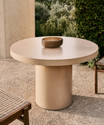 AIGUABLAVA Cement okrugli stol, Ø120cm
