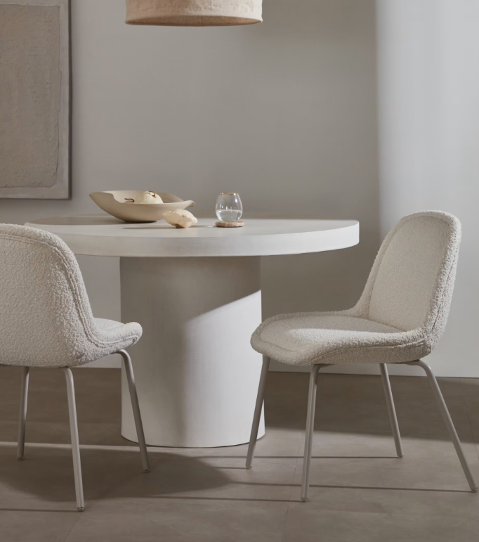 AIGUABLAVA Cement okrugli stol, Ø120cm