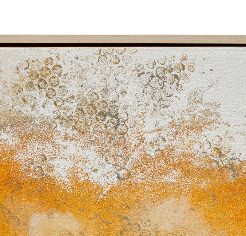 SELNAR Abstract yellow painting 200 x 120 cm