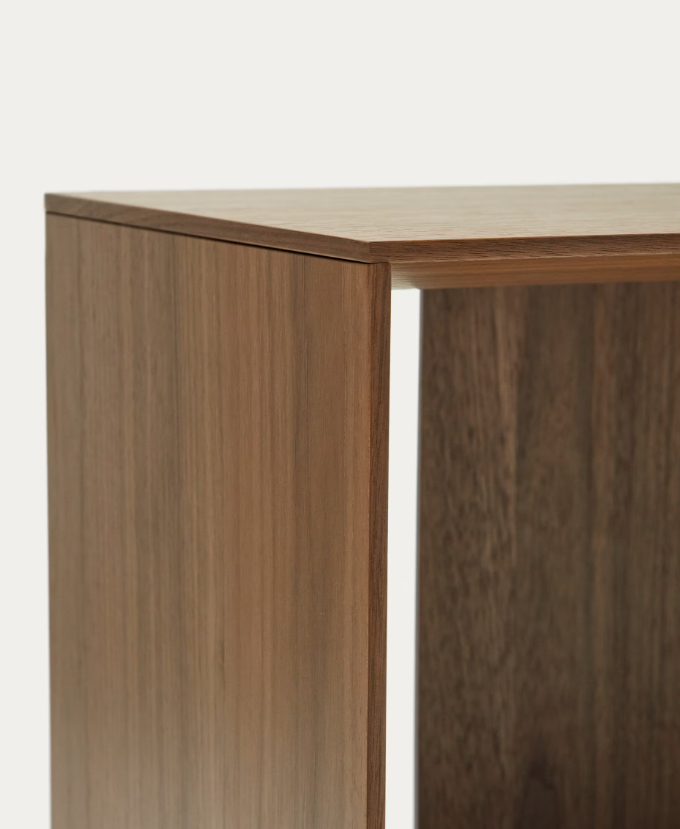 LITTO Set od 9 modularnih regala od drvenog furnira