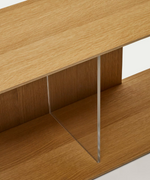 LITTO Set od 9 modularnih regala od drvenog furnira