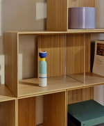 LITTO Set od 9 modularnih regala od drvenog furnira