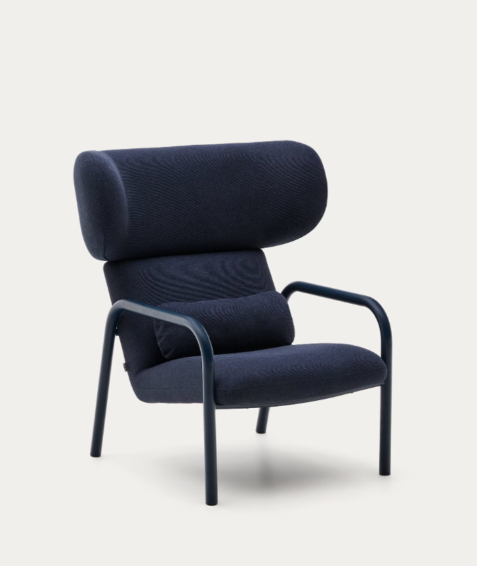 INARI Armchair in steel with painted finish