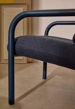 INARI Armchair in steel with painted finish