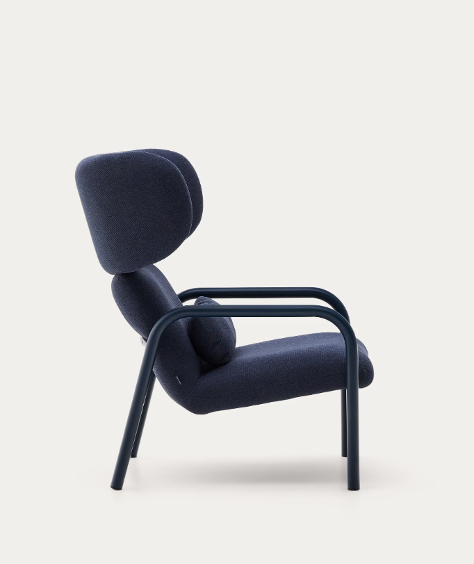 INARI Armchair in steel with painted finish