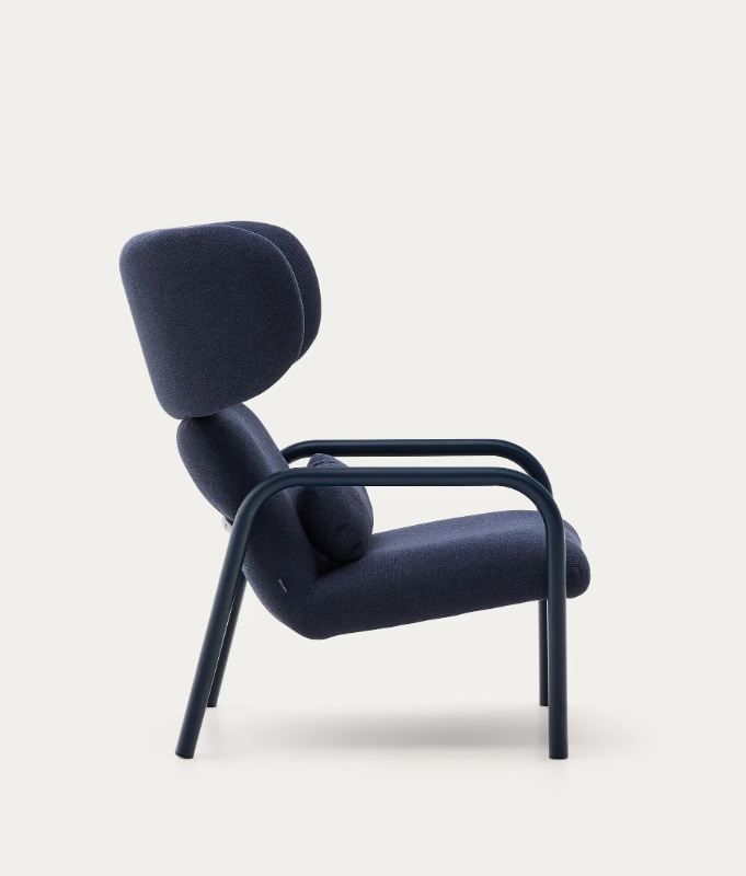 INARI Armchair in steel with painted finish