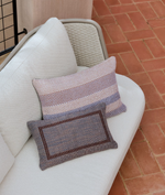 SEDALIS Outdoor 3-seater sofa in aluminium and taupe rope cord