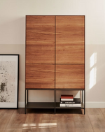 VEDRANA Komoda s 4 vrata i čeličnim nogama