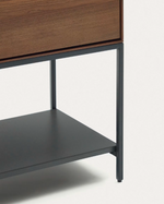 VEDRANA Komoda s 4 vrata i čeličnim nogama