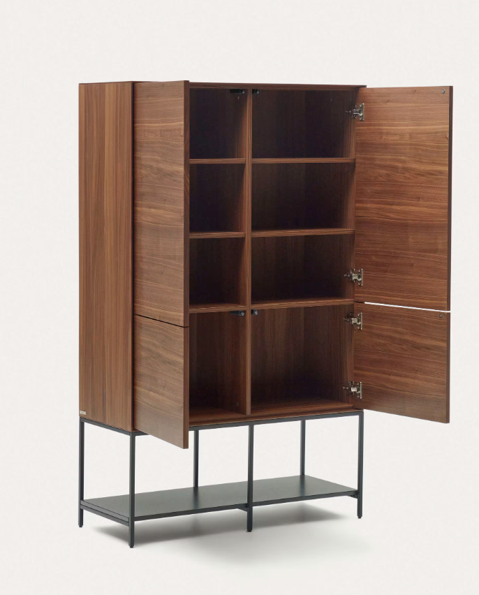 VEDRANA Komoda s 4 vrata i čeličnim nogama