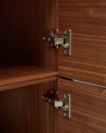 VEDRANA Komoda s 4 vrata i čeličnim nogama