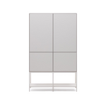 VEDRANA Komoda s 4 vrata i čeličnim nogama