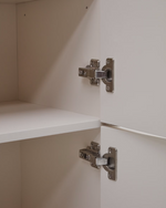 VEDRANA Komoda s 4 vrata i čeličnim nogama