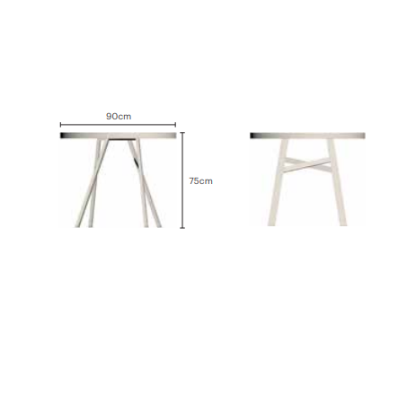 PULVIS Outdoor round dining table