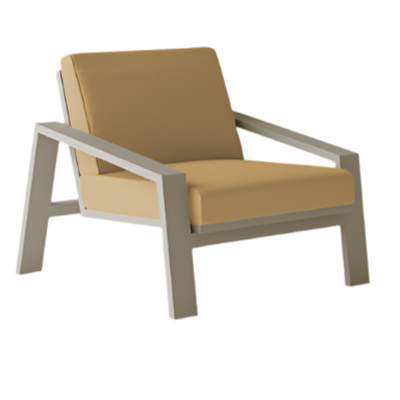PULVIS Outdoor lounge armchair 1 seater