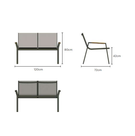 GARDEL Sjedeća garnitura 2 sjed