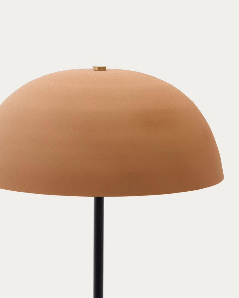 NIBLA Crna metalna podna lampa