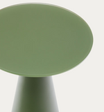 WILSHIRE stolić od kaljenog stakla i metala, Ø 35 cm