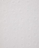 OLVIN Abstract picture on white recycled paper with hand-crafted reliefs