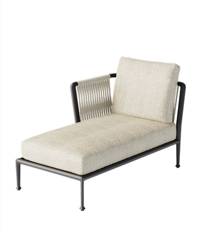 TREBLE Right chaise-longue module