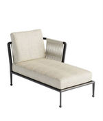 TREBLE Left chaise-longue module