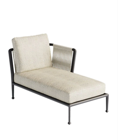 TREBLE Left chaise-longue module