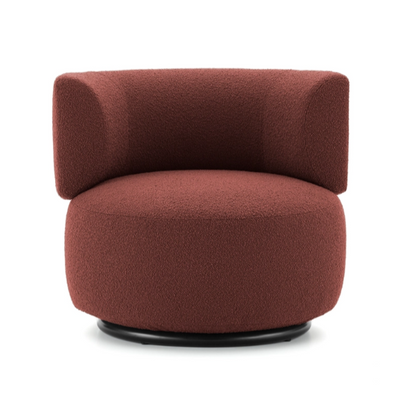 K WAITING Armchair in boucle material