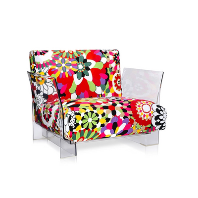 POP Missoni armchair with removable cover