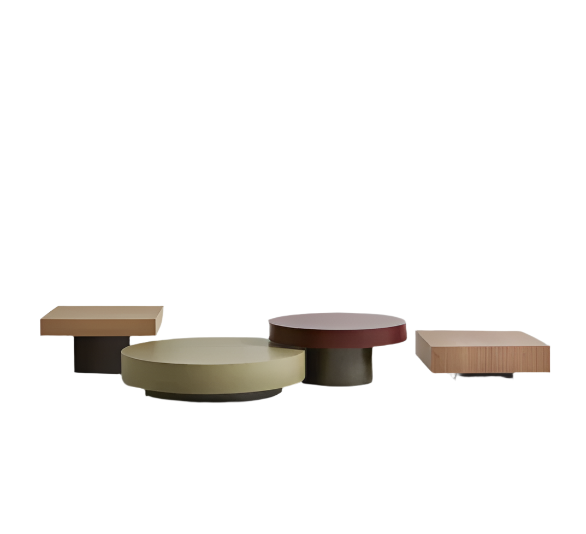 DOLMEN Kvadratni stolići za kavu