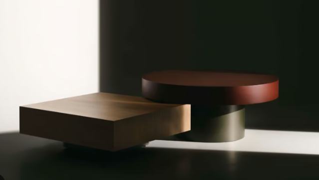 DOLMEN Kvadratni stolići za kavu