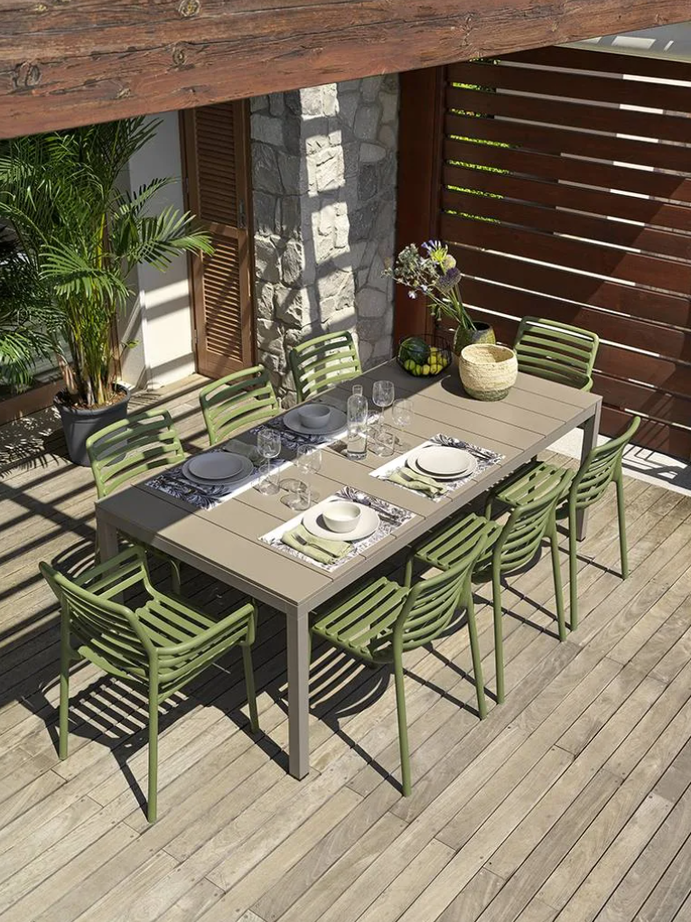 RIO ALU Extendable outdoor table