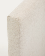 NAHIRI Krevet od šenila s podlogom za odlaganje